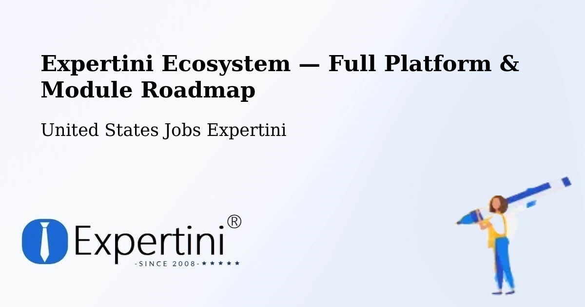 Expertini Ecosystem — Full Platform & Module Roadmap – Slippery Rock